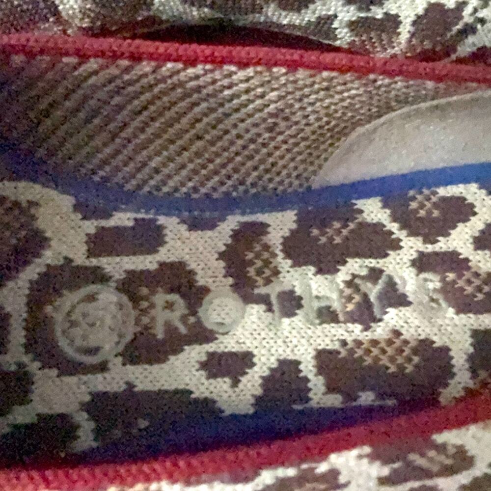 Rothy’s Mocha Leopard Print Loafer Flats Size 8 - Picture 3 of 10